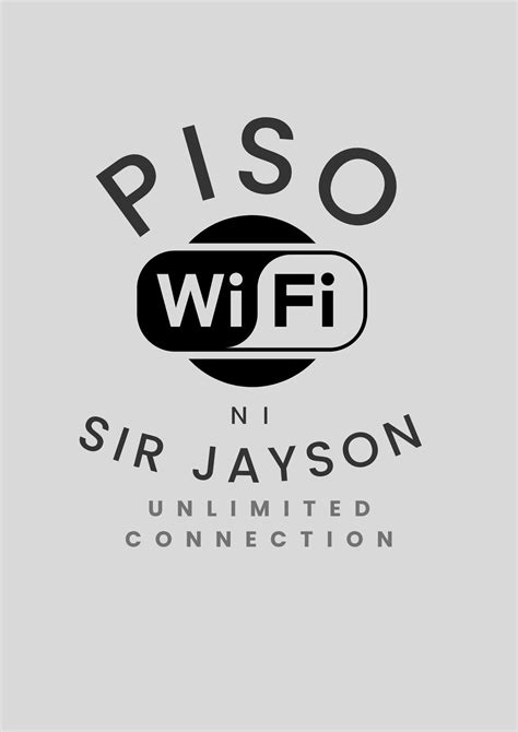 jayson piso wifi|Stay connected without .